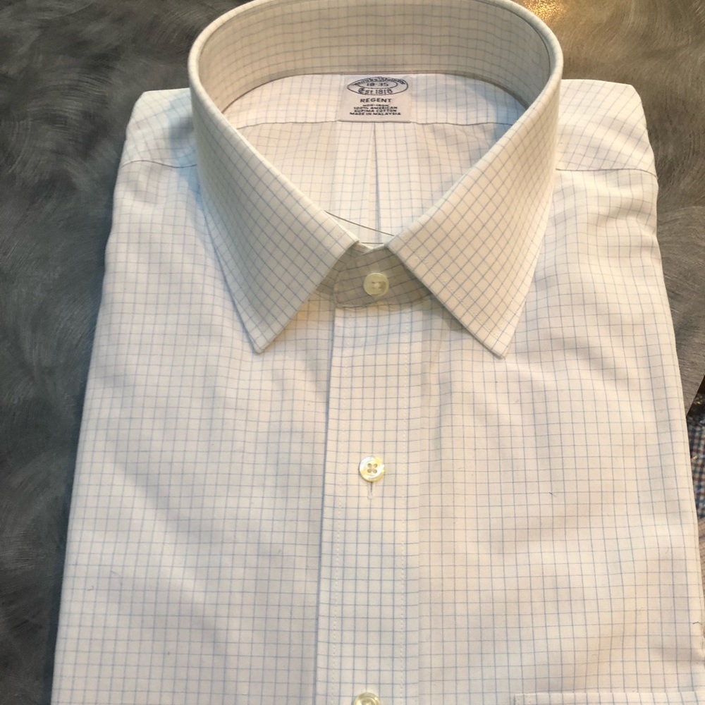 Brooks Brothers Men’s Shirt 18-35 NWT